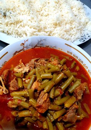 صورة لوصفة ايدام فاصولياء