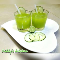 Cucumber lemonade ❤🍹 A picture of Cucumber lemonade ❤🍹.