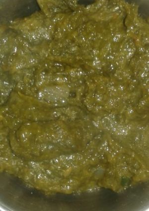 A picture of Palak Saag.