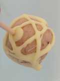 Cake pops 🍡 de fresa con chocolate blanco