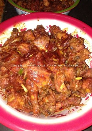 Foto resep Ayam goreng saus tiram