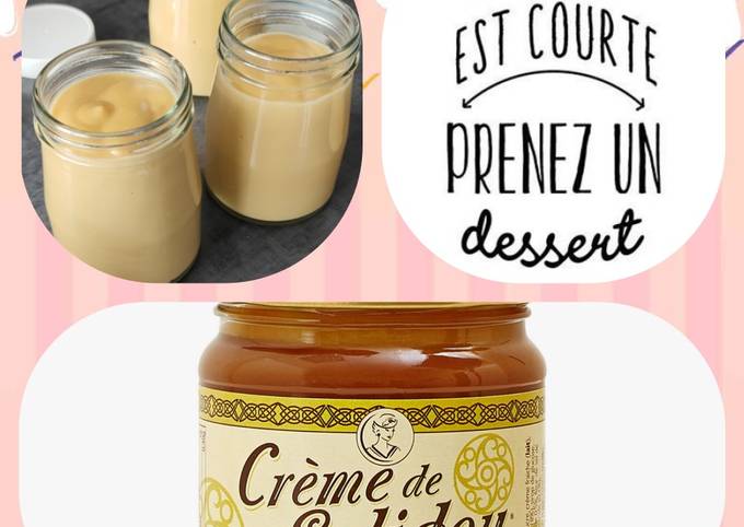 Crème dessert bretonne