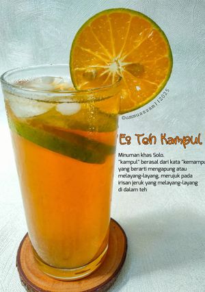 Foto resep Es Teh Kampul