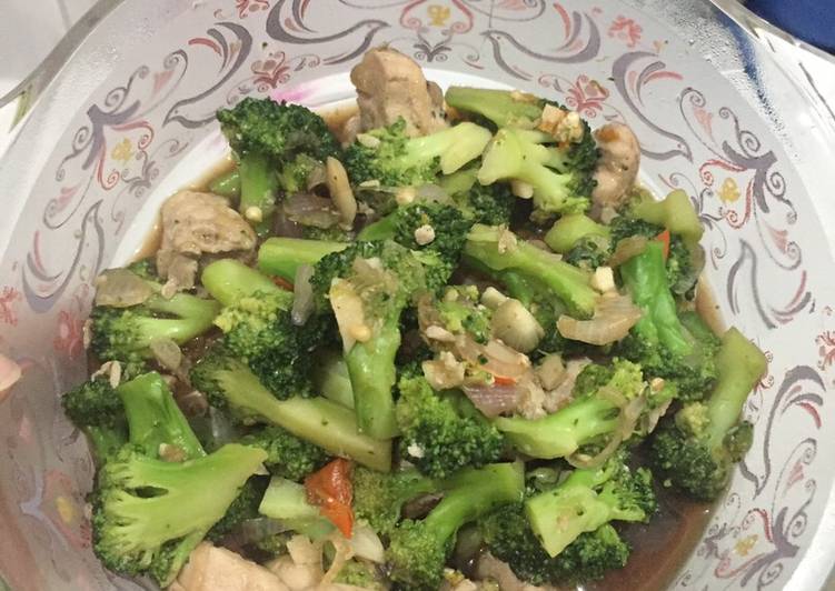 Resep Menu Diet - Chicken Broccoli Teriyaki Anti Gagal