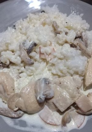 Φωτογραφία της συνταγής Φιλετίνια κοτόπουλο με κρασί και μανιτάρια