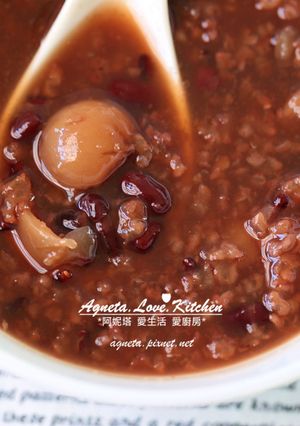 [阿妮塔♥sweet] 桂圓紅豆紫米甜粥，補血養氣！ 的食譜成品照片