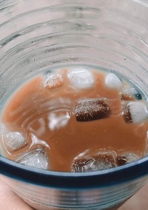 Foto resep Es kopi gula merah