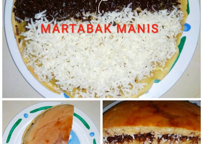 Cara membuat Martabak Manis teflon Cara membuat Martabak Manis teflon