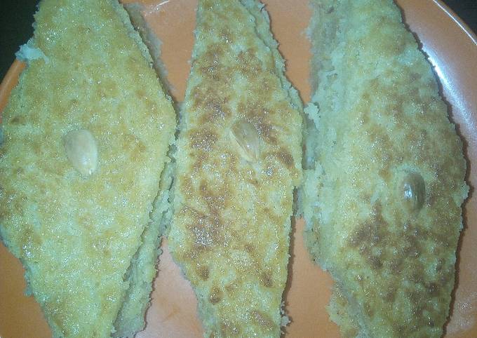 Basbousa, Sweet Indian desert Recipe