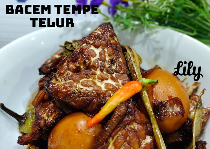 Langkah Langkah Membuat Bacem Tempe Telur Yang Menggugah Selera Anti Gagal Cut Beby Tsabina Kumpulan Resep Masakan