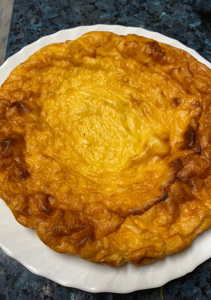Una foto de Pastel de vainilla y yogur