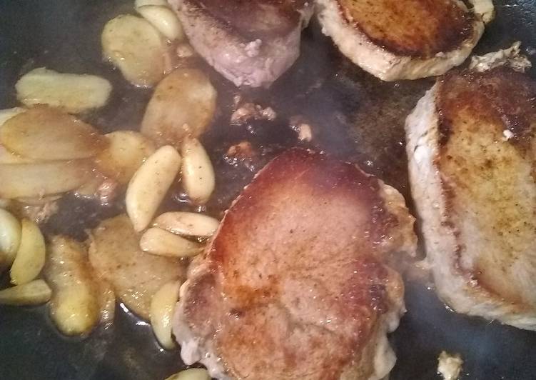 Recipe of Favorite Ginger garlic Keto pork chops