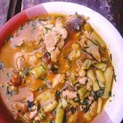 A picture of Achara soup.