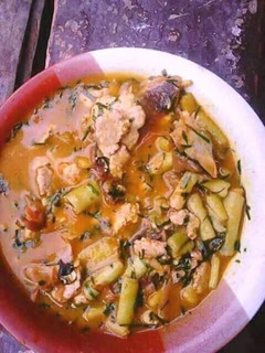 A picture of Achara soup.