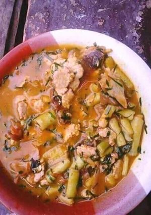 A picture of Achara soup.
