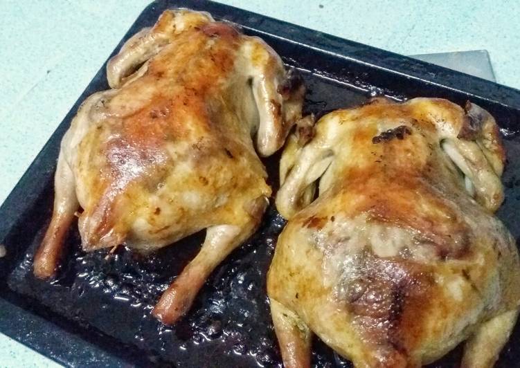 Bagaimana Membuat Ayam Panggang a la Ibu Anti Gagal