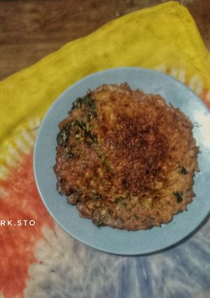 Foto resep Dadar mie / pizza mie