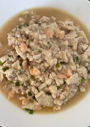 Foto resep Mun tahu udang ayam