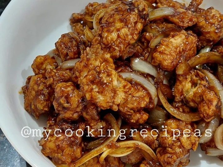 Cara Gampang Menyiapkan Resep 👩‍🍳⭐ Ayam Karage Goreng Mentega yang Uenak Anti Ribet, Uenak Banget