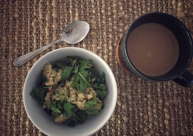 Tasty And Delicious of Coconut milk fried rice