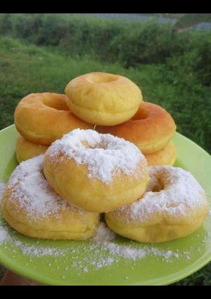Foto resep Donat labu lembut