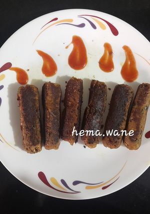 A picture of Veg Seekh Kebab.