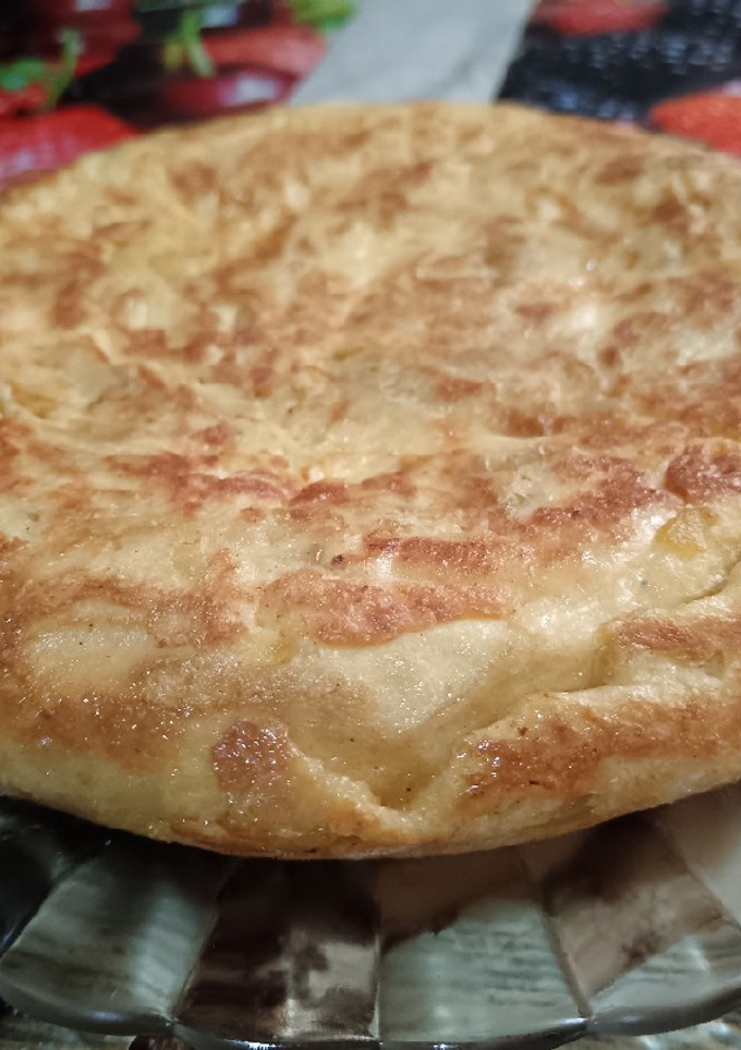 Una foto de Tortilla de patatas clásica (sin cebolla)