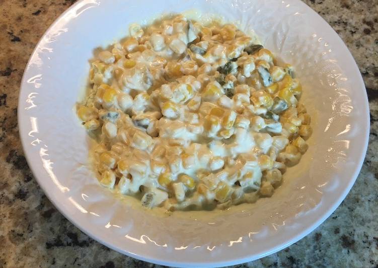 Recipe of Quick Jalapeño Cream Cheese Corn