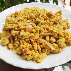A picture of Masala egg bhurji.