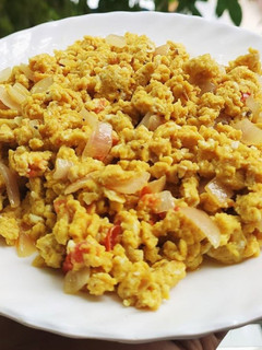 A picture of Masala egg bhurji.