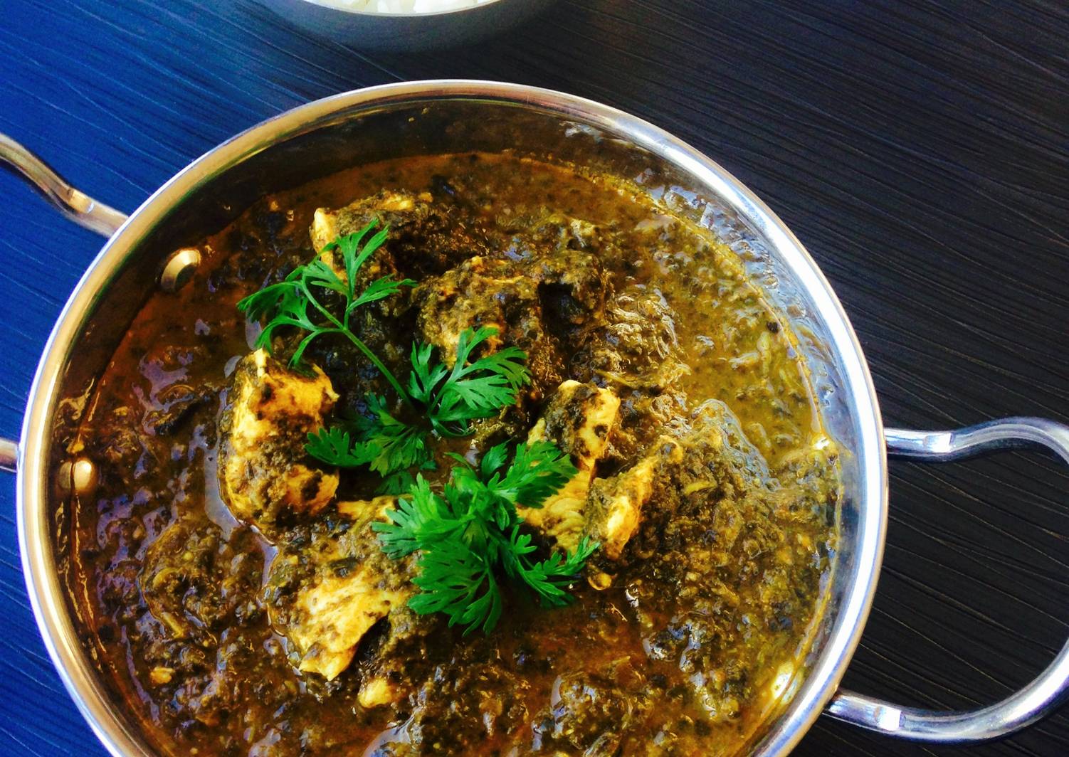 Slow Cooker Chicken Saag Recipe by Beula Pandian Thomas Cookpad