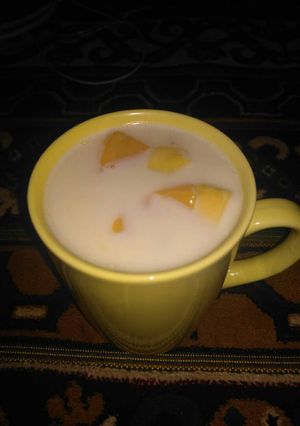 Foto resep Mangga Susu Hangat