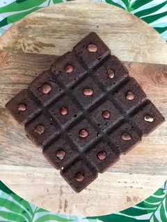Une photo de Brownie sans oeuf et sans beurre