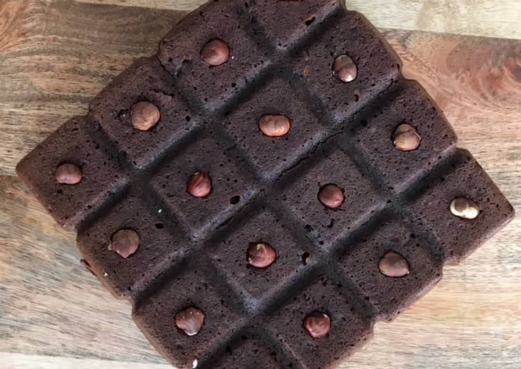 Comment Servir Brownie sans oeuf et sans beurre