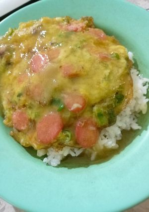 Foto resep Nasi Telur Hong Kong