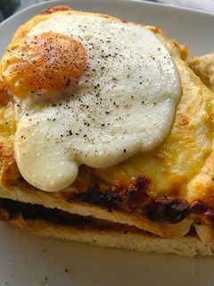 Φωτογραφία της συνταγής Croque madame (κροκ μαντάμ)