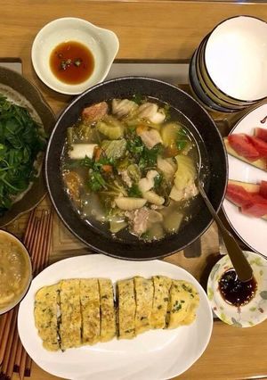 Hình của món Mâm Cơm Gia Đình.