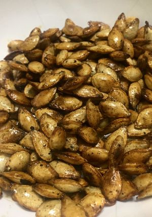 Una foto de Snack de semillas de zapallo