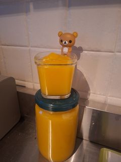 Une photo de Compote pomme pêche