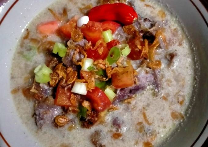 Soto betawi kuah susu