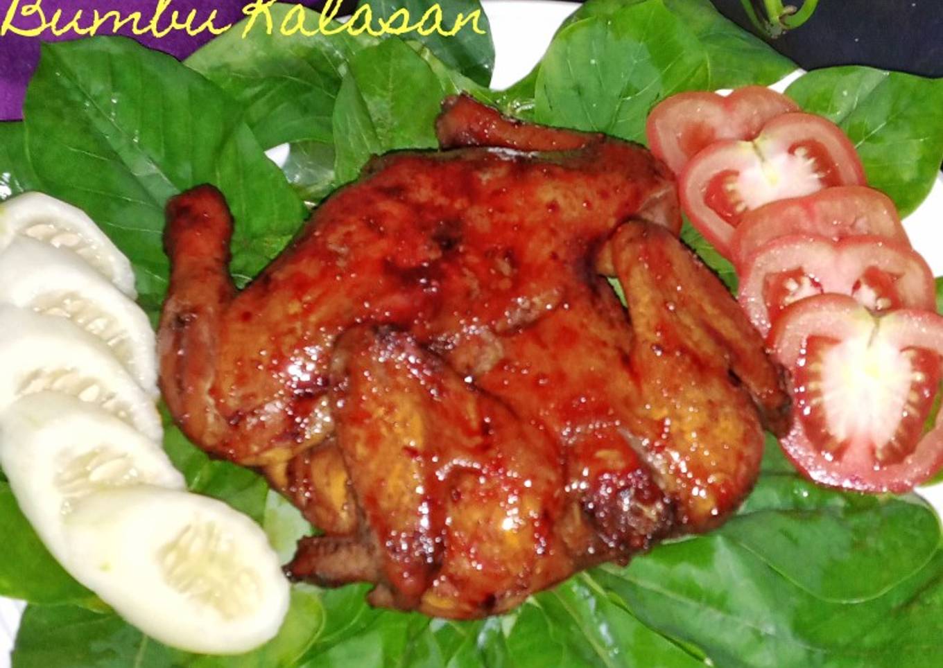 Ayam Bacem Panggang Bumbu Kalasan