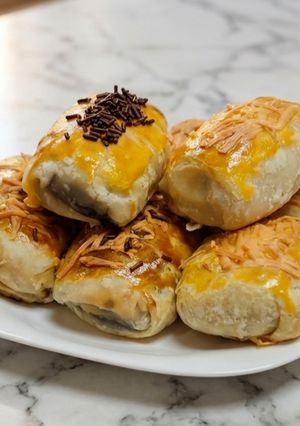 酥皮香蕉 (Bolen Pisang Puff Pastry) 的食譜成品照片