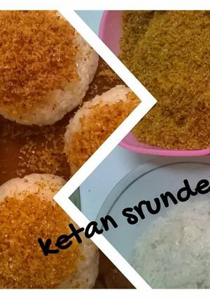 Foto resep Ketan srundeng pedas