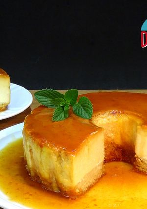 Foto principal de Tarta de queso cremoso con bizcocho (Flancocho)