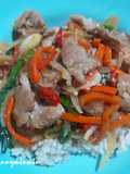 หมูเกาหลีผัดหัวหอม