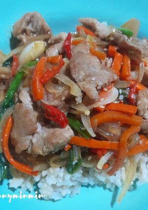 รูปของ หมูเกาหลีผัดหัวหอม