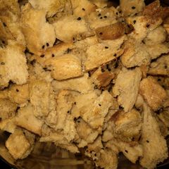 A picture of Brown bread poha.