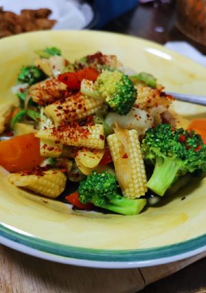 Foto resep Oseng sayur aneka warna