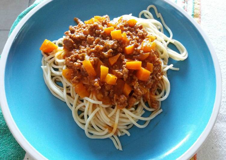 Spaghetti a la bolognesa