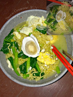 Foto resep Mie Kuah Salted Egg